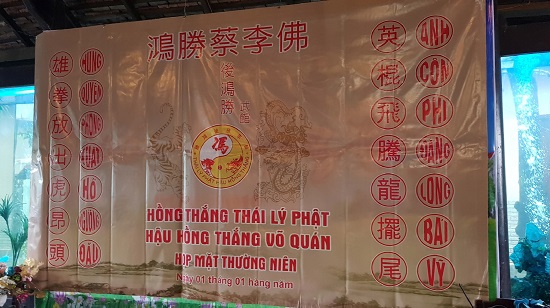 HỌP MẶT Võ quán Hậu Hồng Thắng - 2019